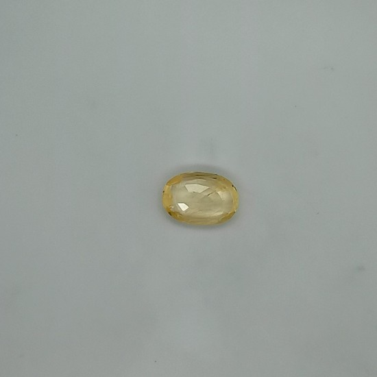 Yellow Sapphire (Pukhraj) 5.82 Ct gem quality Yellow Sapphire (Pukhraj) 5.82 Ct gem quality